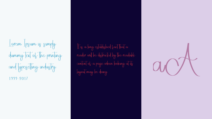 Homestay Birthday Font