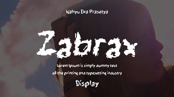 Zabrax Font