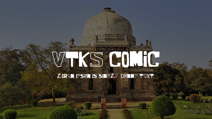 VTKS Comic Font
