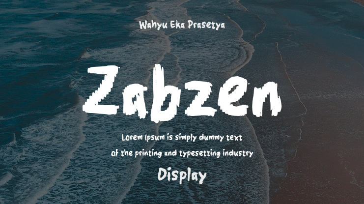 Zabzen Font