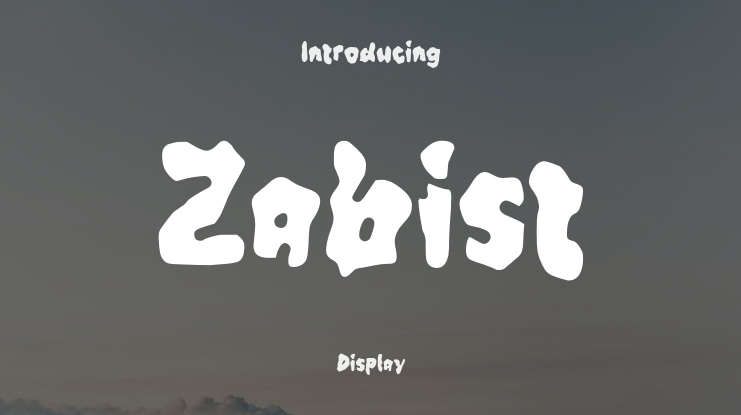 Zabist Font
