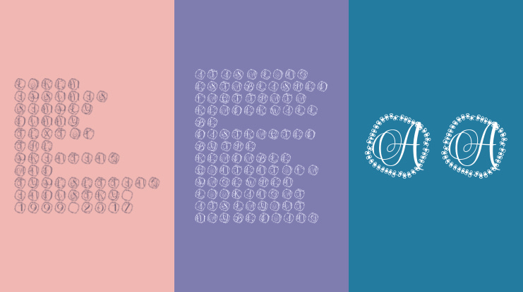 Florique Monogram Font