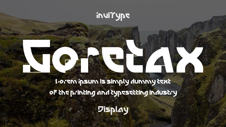 Goretax Font