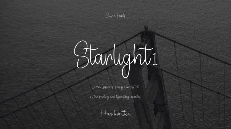 Starlight1 Font