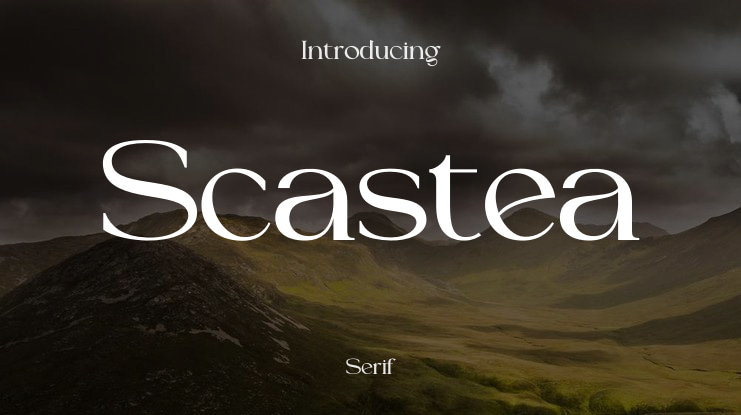 Scastea Font