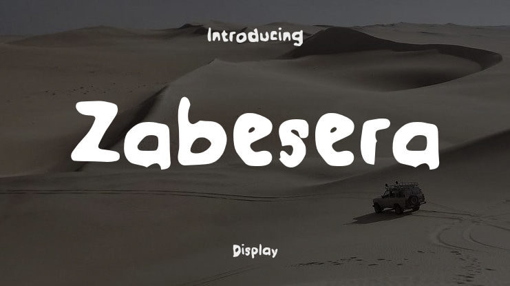 Zabesera Font