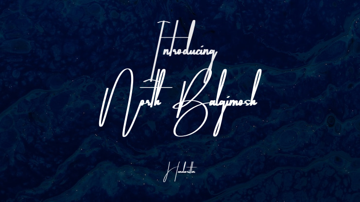 North Balgimosh Font