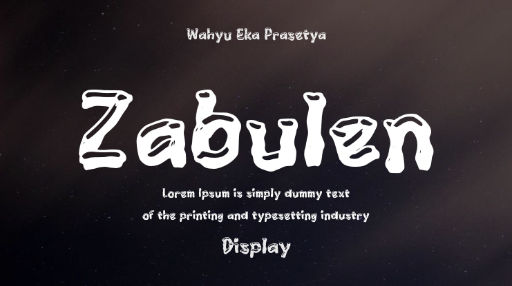 Zabulen Font