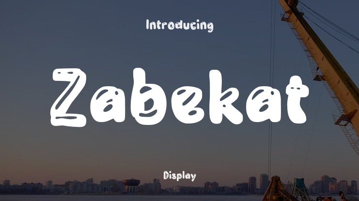 Zabekat Font