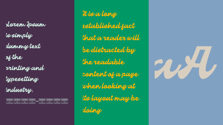 Palm De Chunky Personal Use Only Font