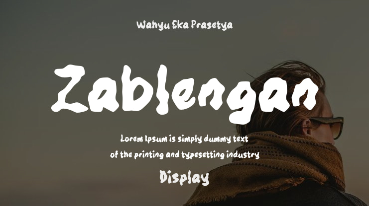 Zablengan Font