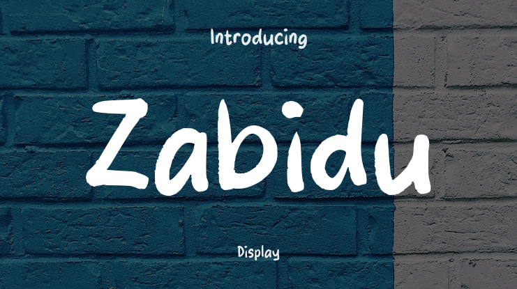 Zabidu Font