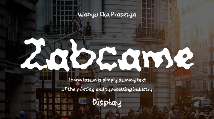 Zabcame Font