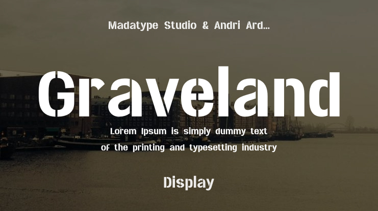 Graveland Font