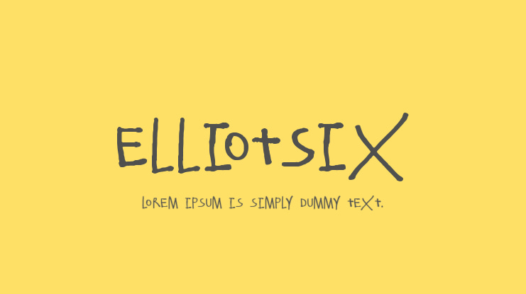 ElliotSix Font