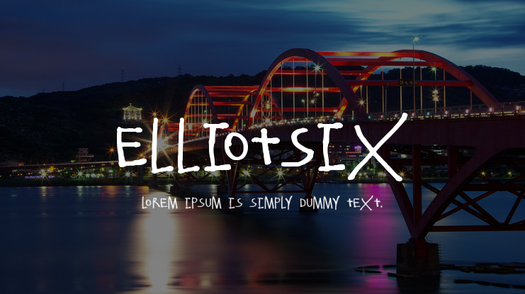 ElliotSix Font