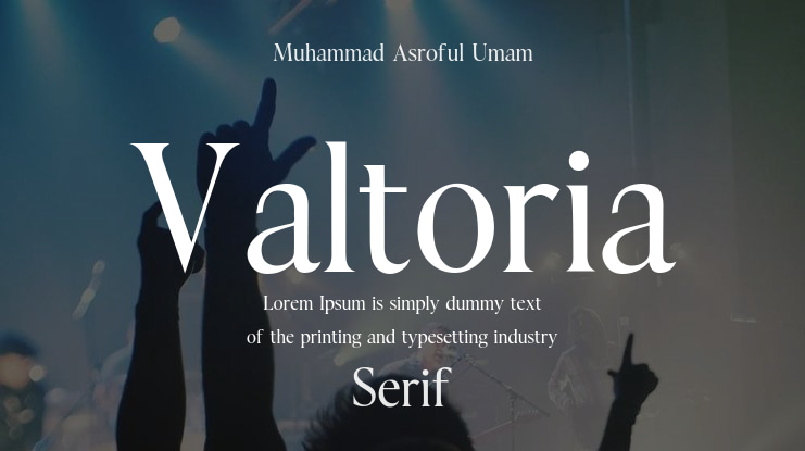 Valtoria Font