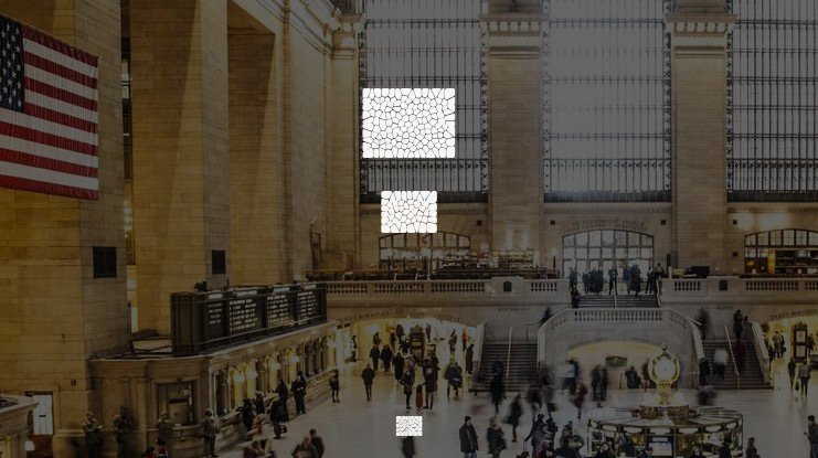 Voronoi Diagram Font