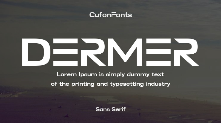 DERMER Font Family