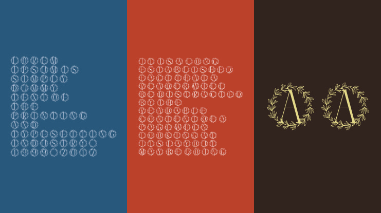 Lauressence Monogram Font