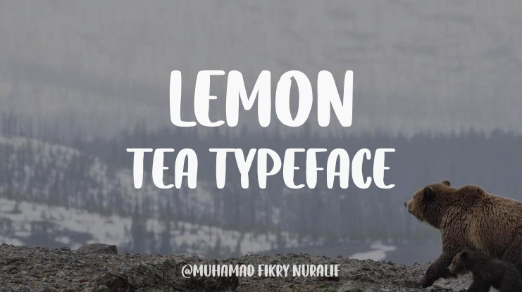 Lemon Tea Font