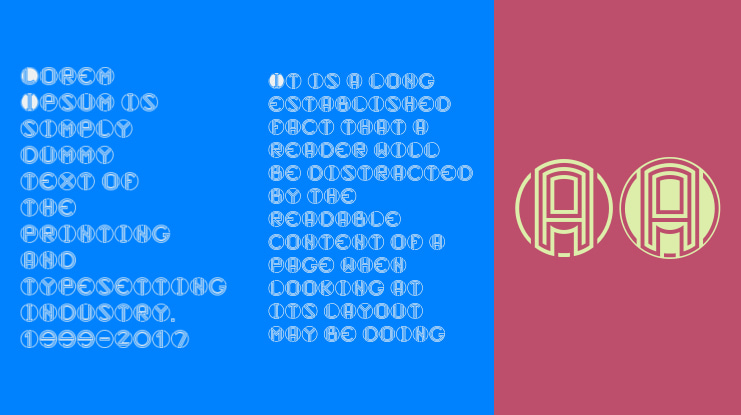 Chinese Circles Font