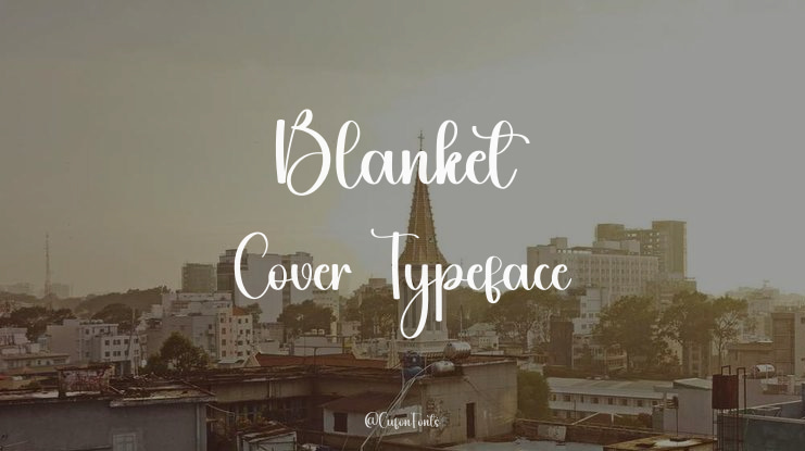 Blanket Cover Font