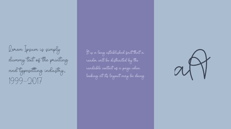 Beautiful Homemade Font