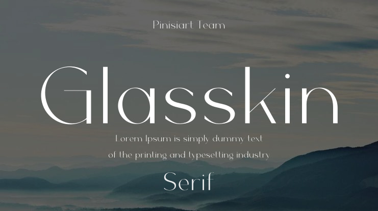 Glasskin Font
