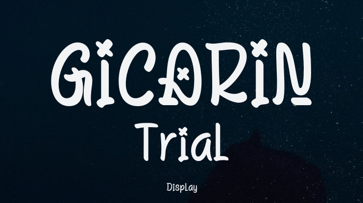 GICARIN Trial Font
