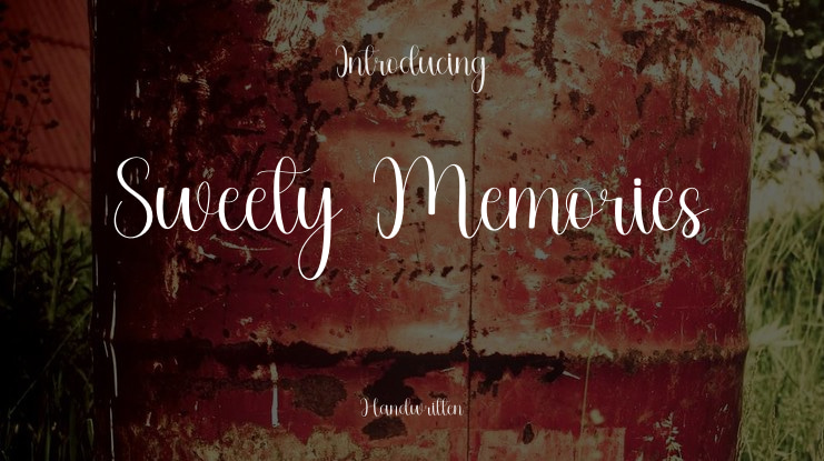 Sweety Memories Font