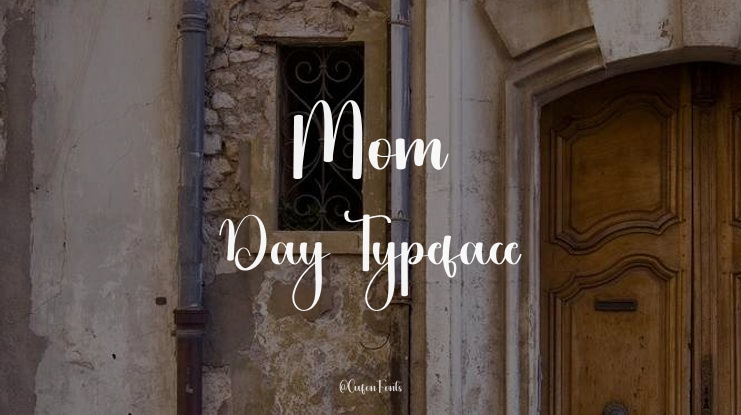 Mom Day Font
