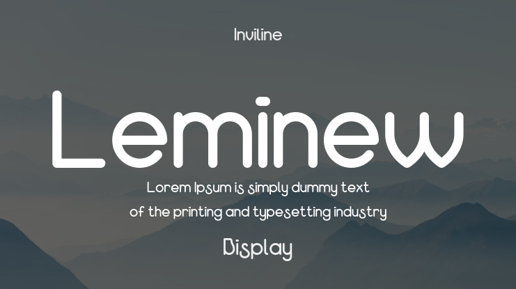 Leminew Font