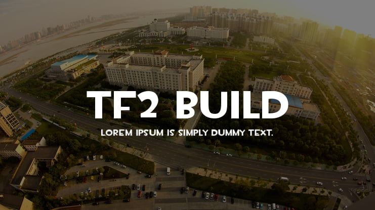TF2 Build Font