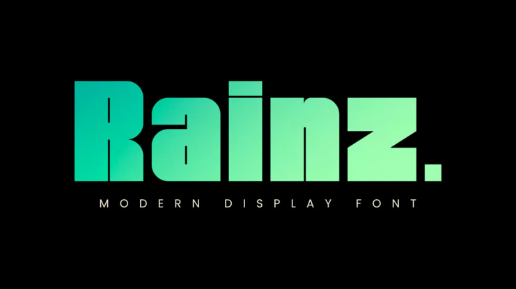 Rainz Font