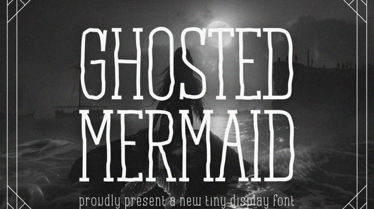 Ghosted Mermaid Font