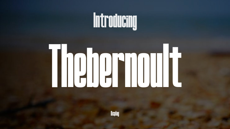 Thebernoult Font
