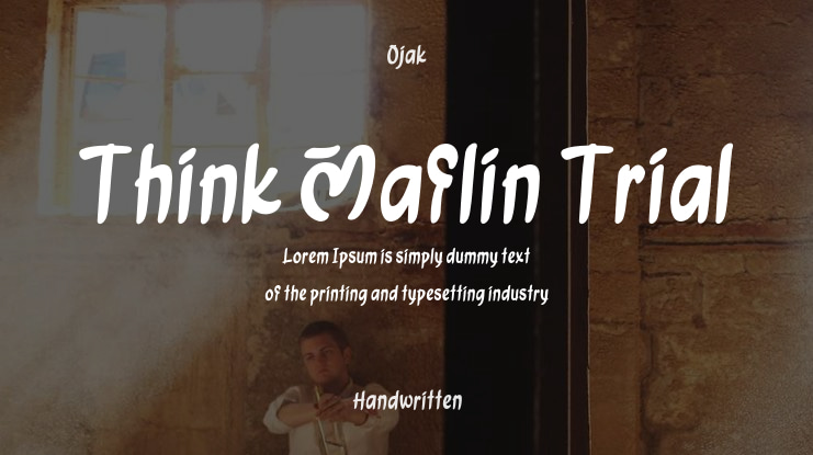 Think Maflin Trial Font