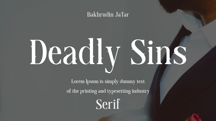Deadly Sins Font Family