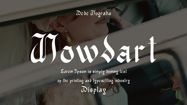 Nowdart Font Family