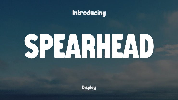 SPEARHEAD Font