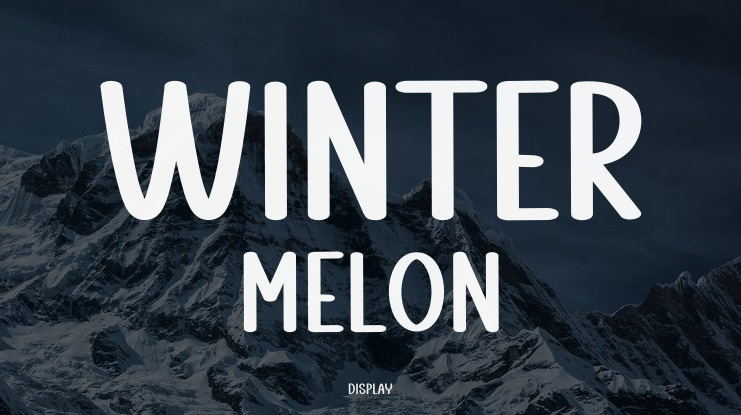 Winter Melon Font