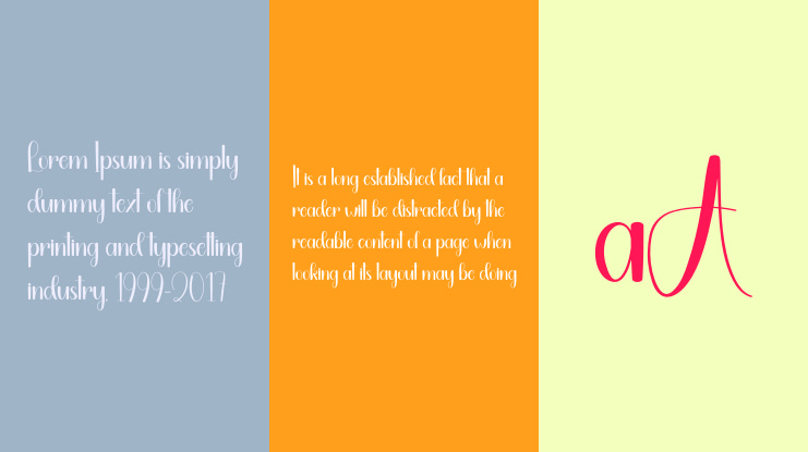 Birthday Calendar Font