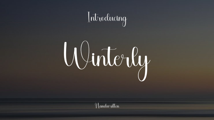 Winterly Font