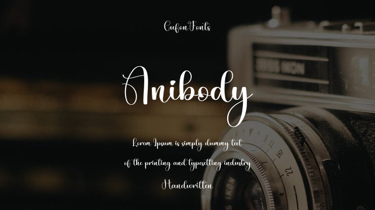 Anibody Font