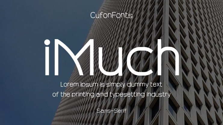 iMuch Font Family