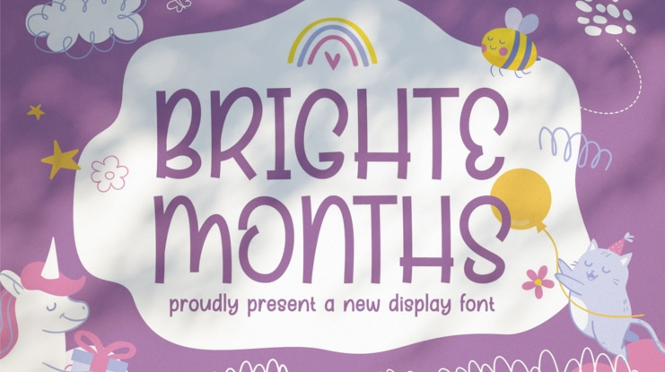Bright Months Font
