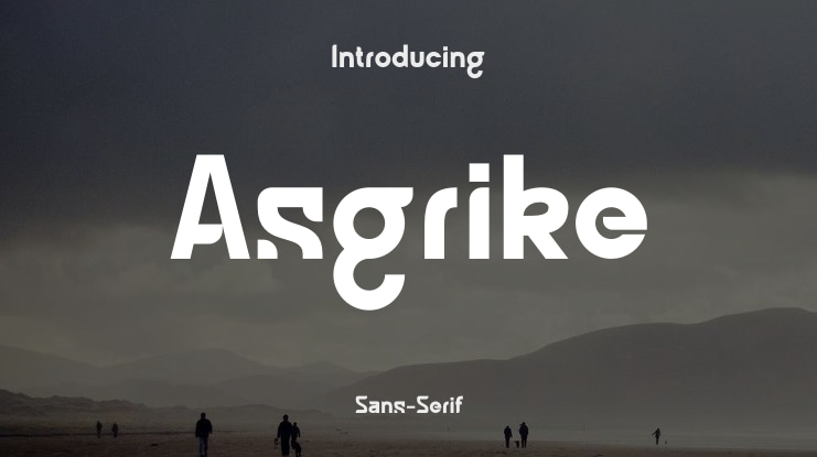 Asgrike Font