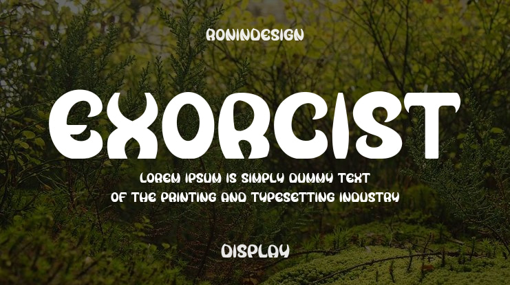 Exorcist Font