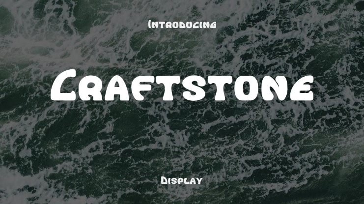 Craftstone Font